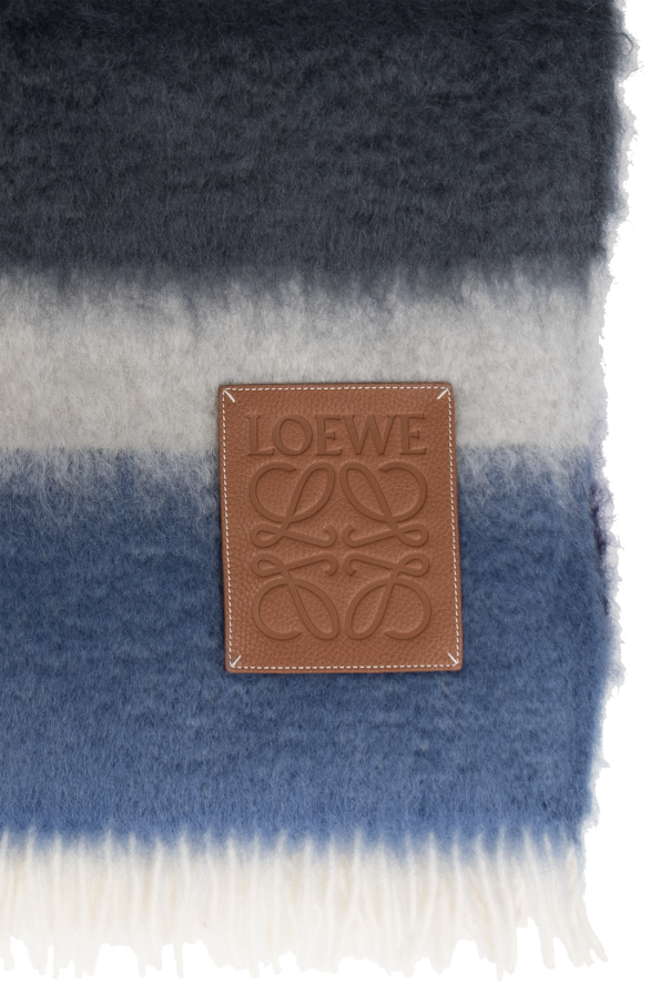 Loewe Logo-patched blanket