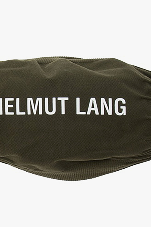Helmut Lang Branded face Tuxedo mask