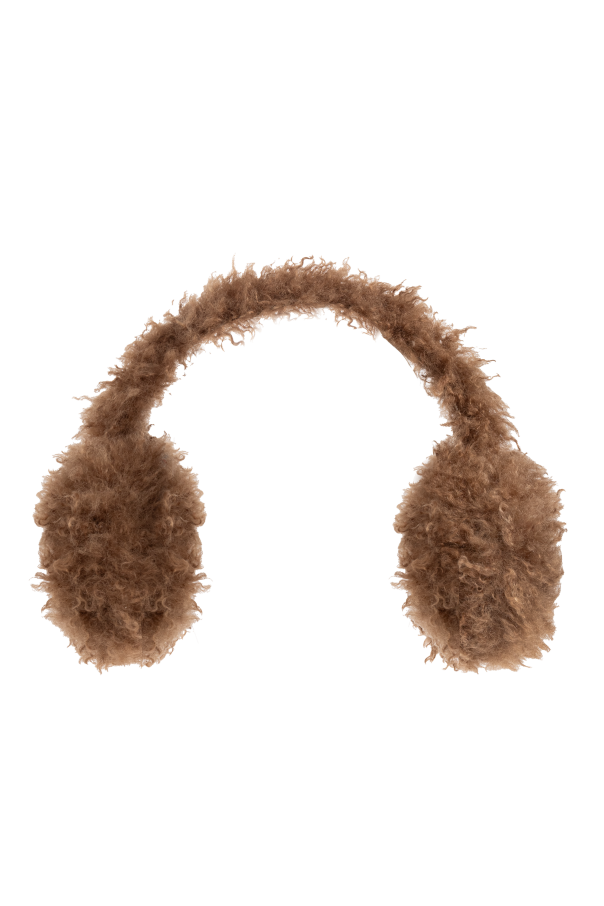 Futrzane earmuffs od Moncler