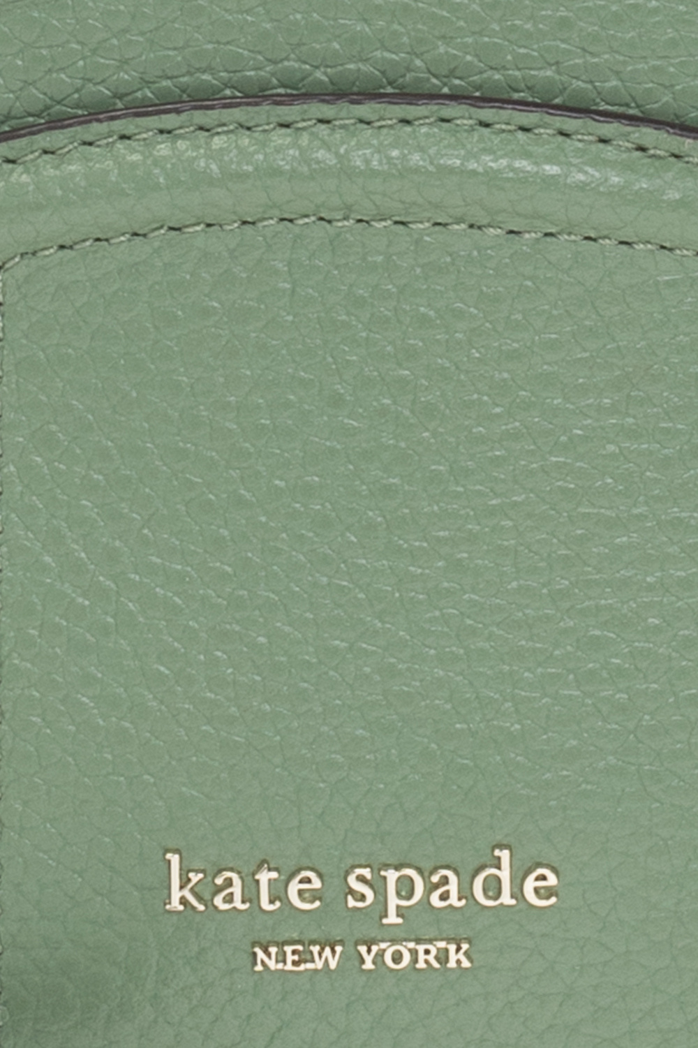 Green 'Knott' card case with logo Kate Spade - Vitkac TW