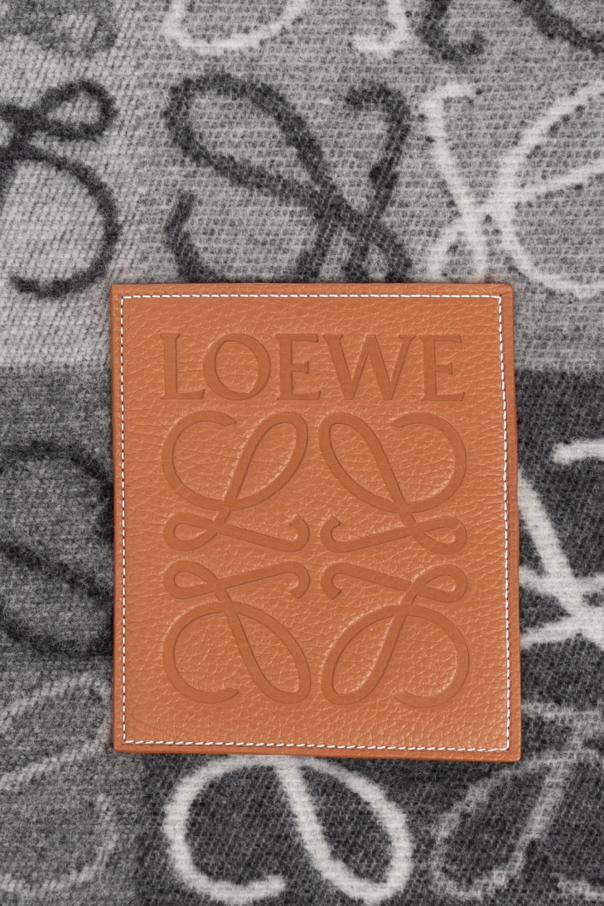 Loewe Wool blanket with logo