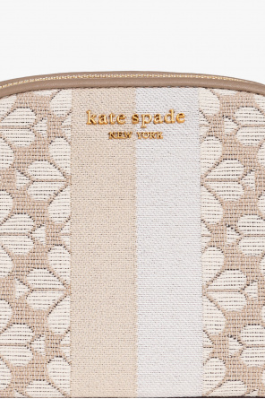 Kate Spade Wash bag with ‘Spade Flower’ jacquard pattern