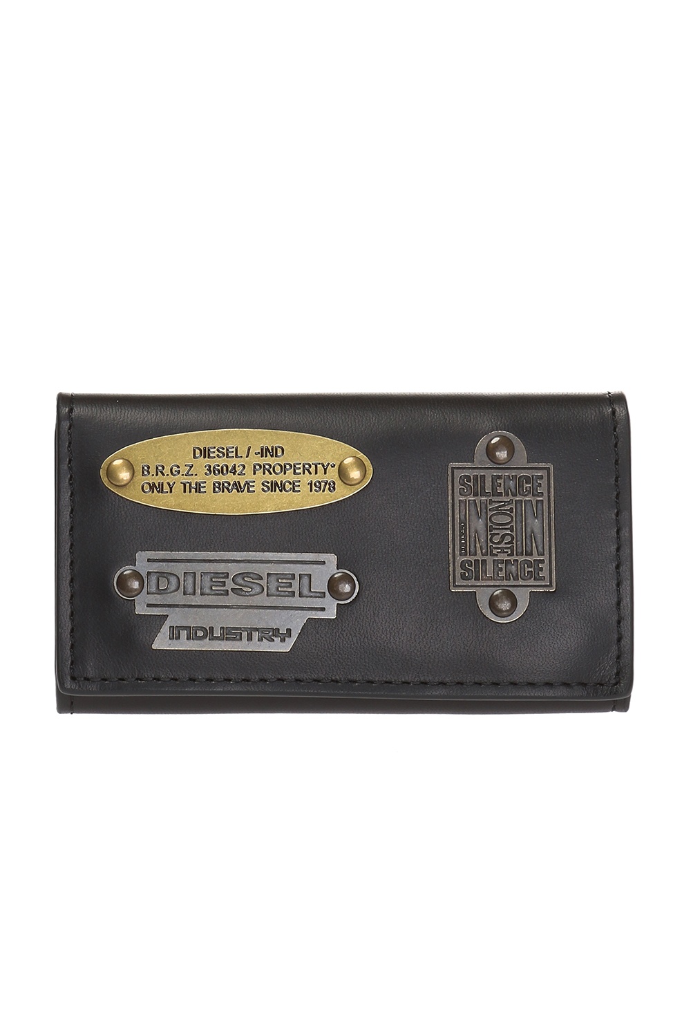 Black Leather key holder Gucci - Vitkac TW