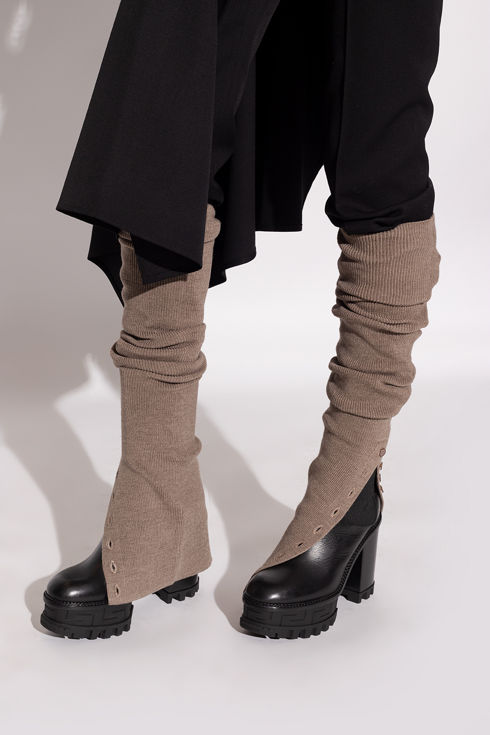 Lemaire Ribbed gaiters