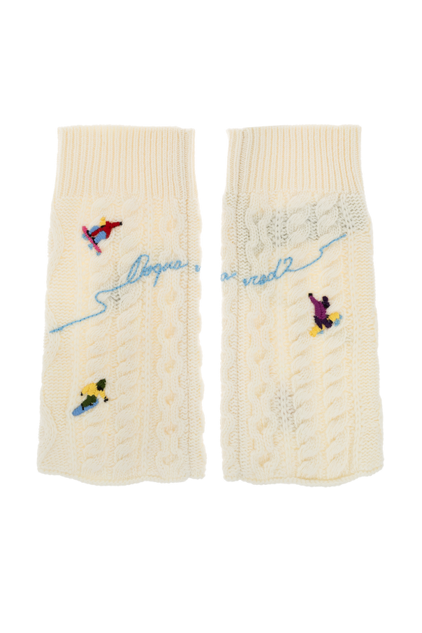 Wool arm warmers od Dsquared2