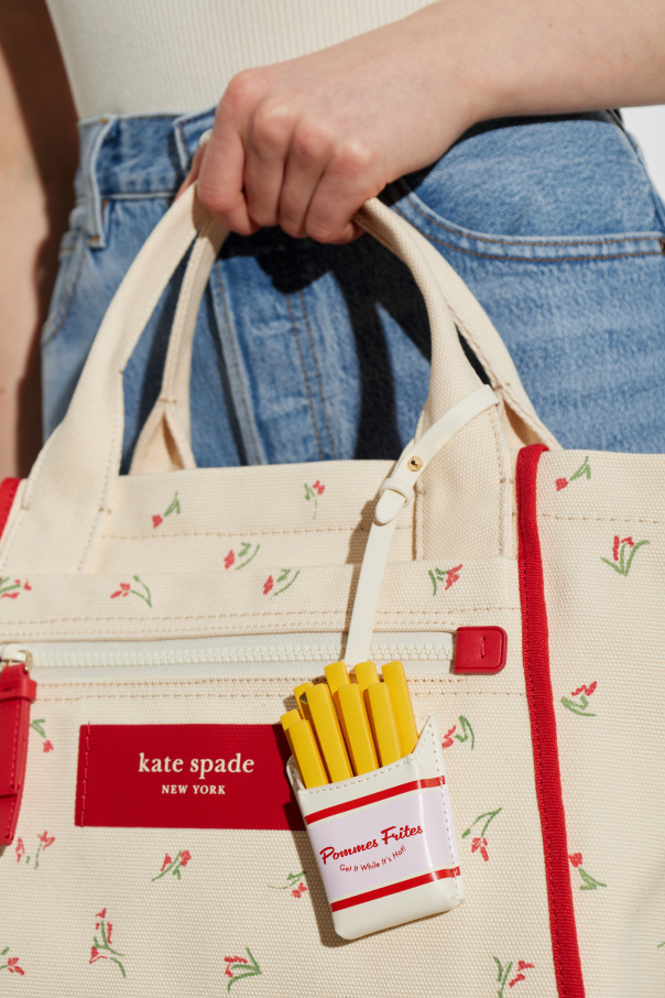 Kate Spade Leather bag charm