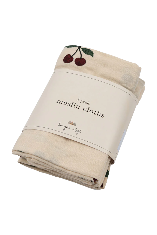 Konges Sløjd Three-pack muslin cloths