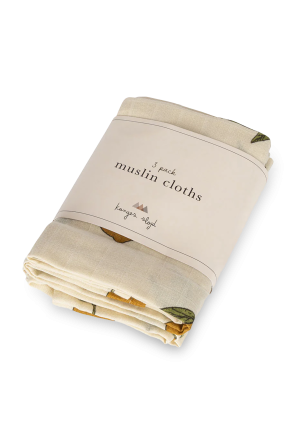 Three-pack muslin cloths