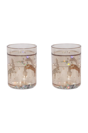 Cups with glitter