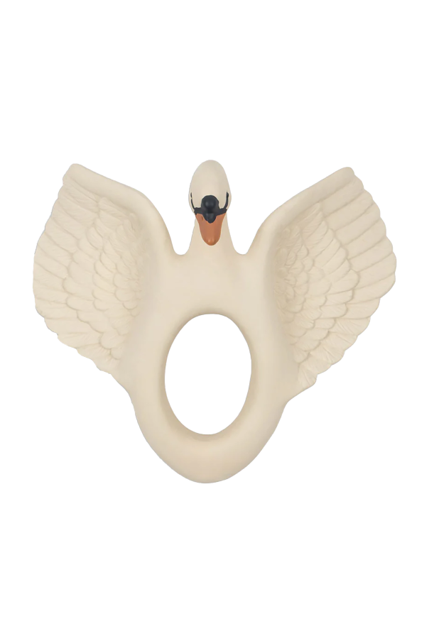 Konges Sløjd Swan-shaped teether