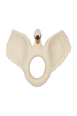 Swan-shaped teether