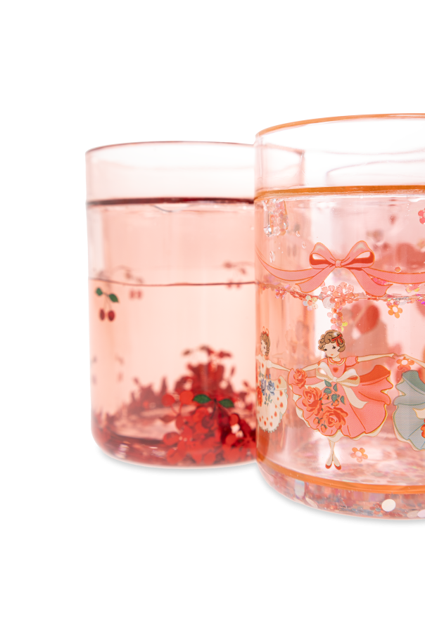 Konges Sløjd Set de 4 tazas con purpurina