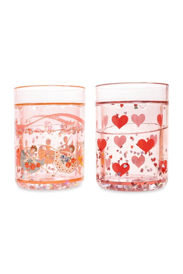 Konges Sløjd Set de 4 tazas con purpurina