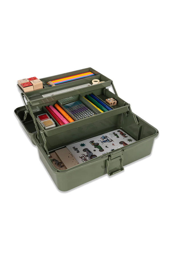 Creative set in Caddy Olivine box od Konges Sløjd