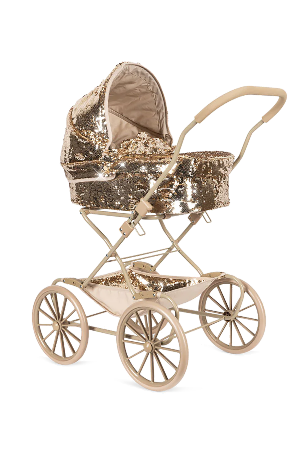 Checkered doll stroller od Konges Sløjd