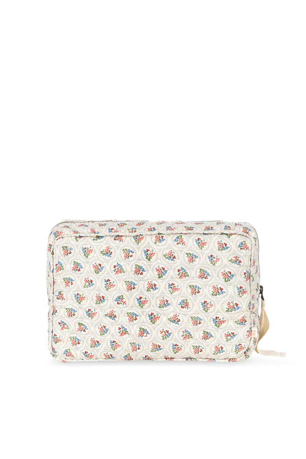 Cosmetic bag with floral motif od Konges Sløjd