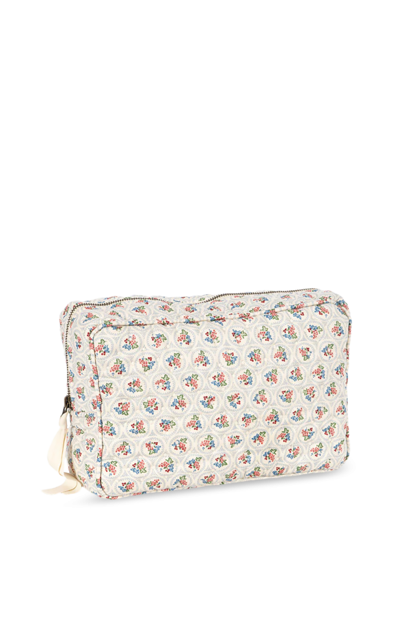 Konges Sløjd Cosmetic bag with floral motif