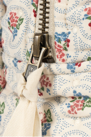 Konges Sløjd Cosmetic bag with floral motif