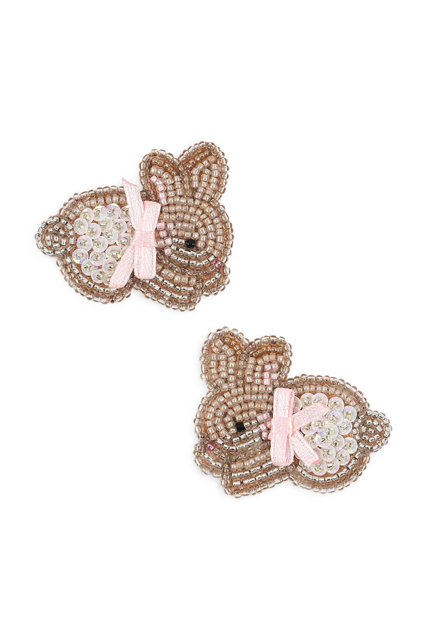 Konges Sløjd Bunny-shaped hair clips