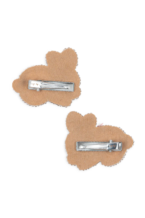 Konges Sløjd Bunny-shaped hair clips