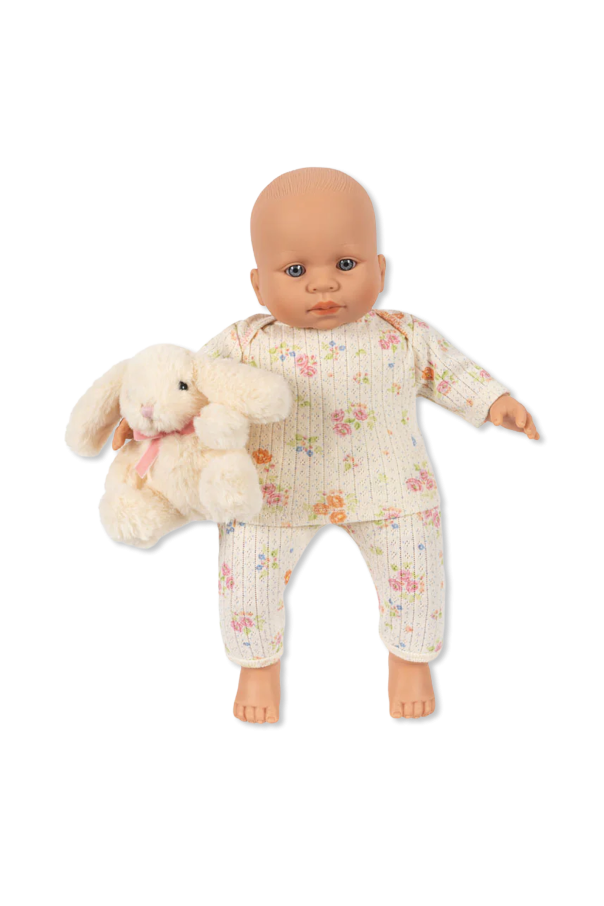 Doll and plush toy set od Konges Sløjd