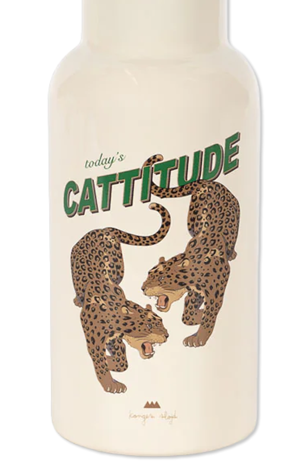 Konges Sløjd Butelka termiczna z kolorowym nadrukiem