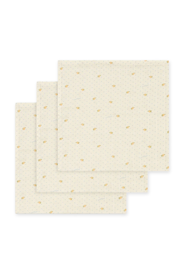 Three-pack of muslin diapers od Konges Sløjd