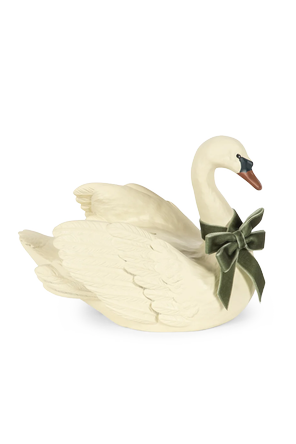 Swan-shaped piggy bank