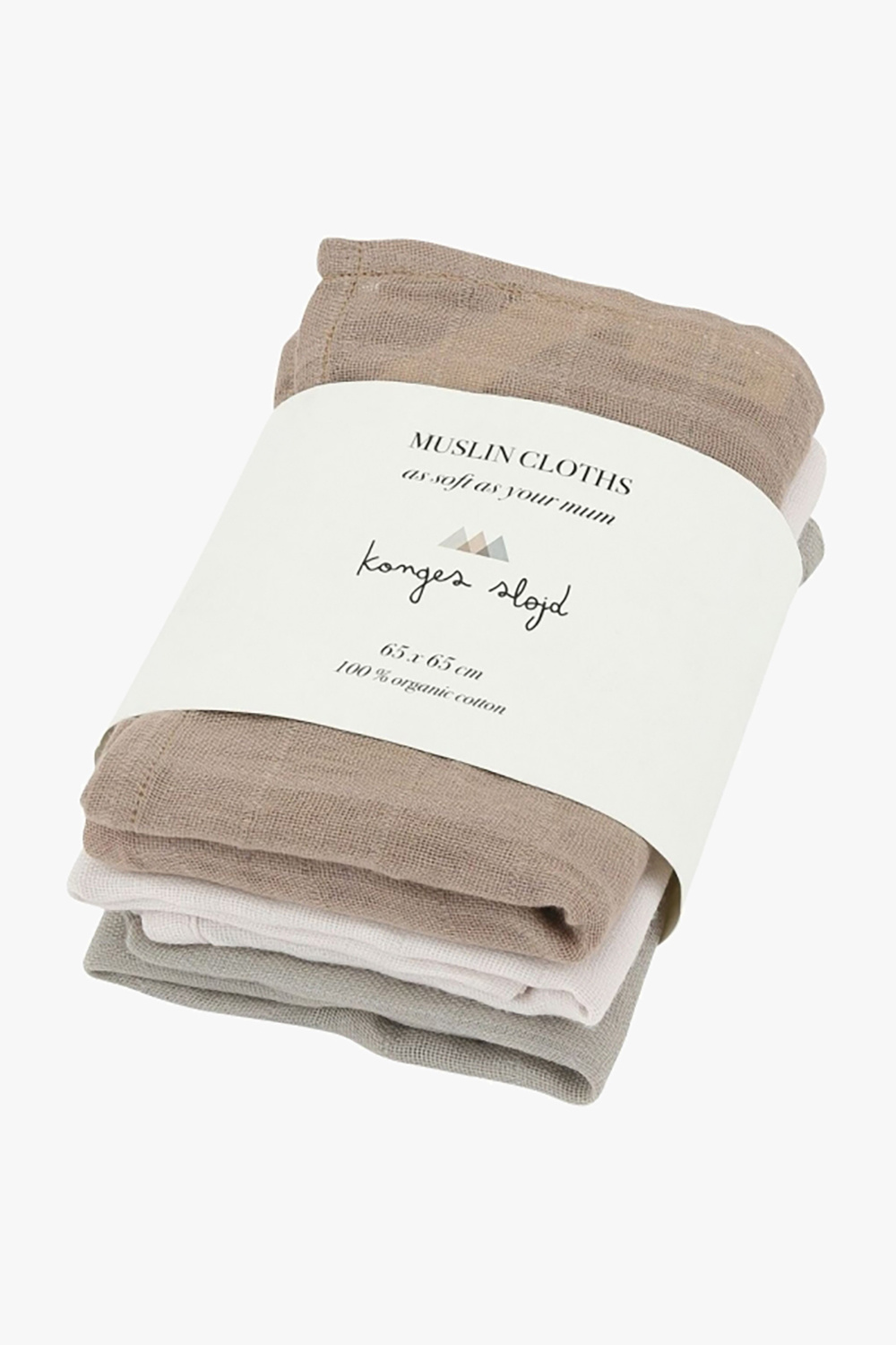 Konges Sløjd 3-pack muslin cloths