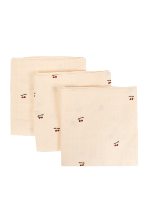 Three-pack of muslin cloths