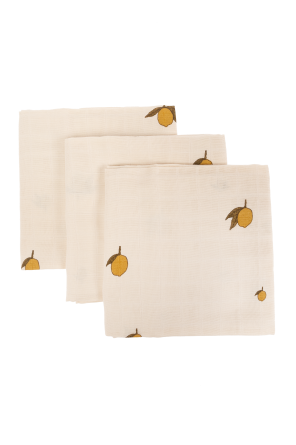 Three-pack of muslin cloths