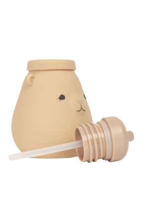 Konges Sløjd ‘Teddy’ bottle with straw