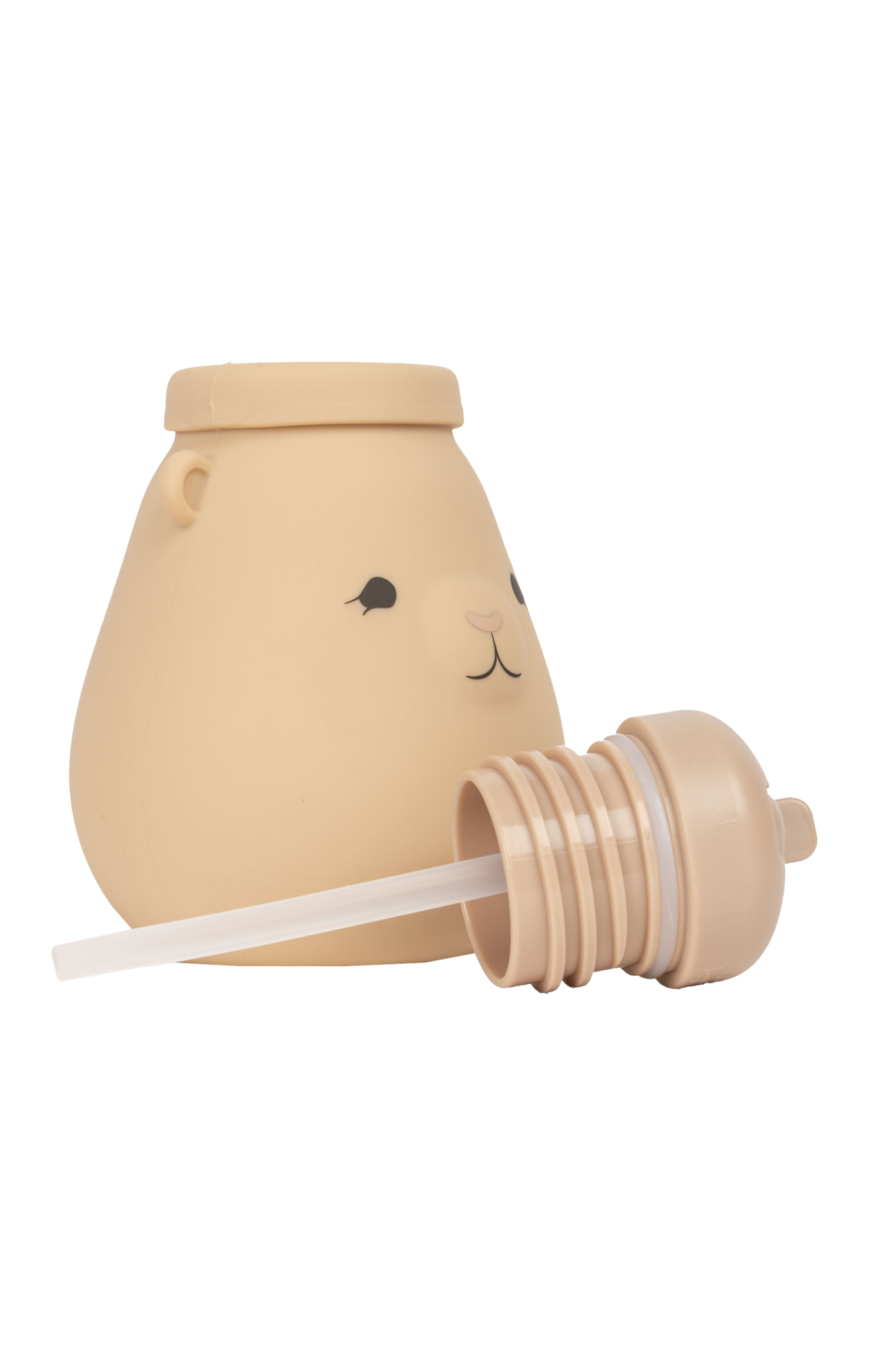 Konges Sløjd ‘Teddy’ bottle with straw