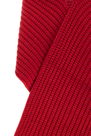 Moncler Wool Hooded Scarf
