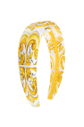 Dolce & Gabbana Kids YELLOW Silk headband