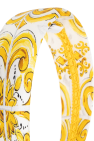Dolce & Gabbana Kids YELLOW Silk headband