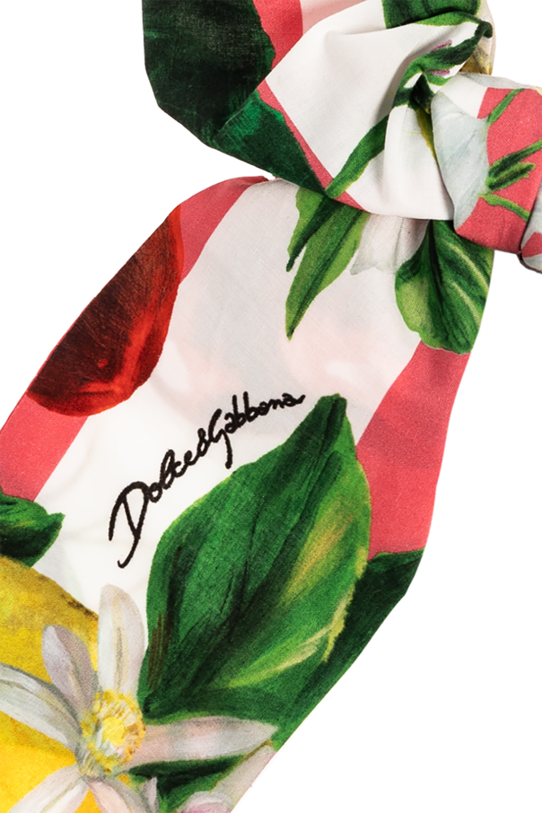 Dolce & Gabbana Kids Top Model T-shirt Kids Embellished scrunchie