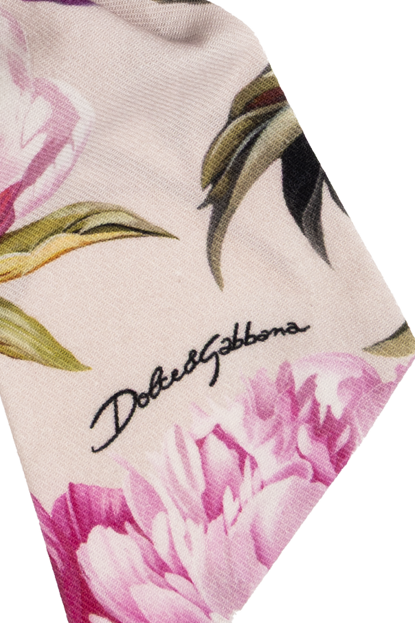 Dolce & Gabbana Kids Bawełniana gumka do włosów