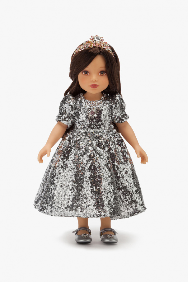 Dolce & Gabbana Abito con stampa Blu Doll from the ‘Dolls Special Project’ collection
