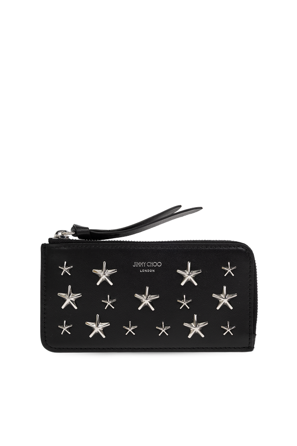 Leather wallet with logo od Jimmy Choo