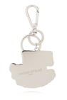 Maison Kitsuné Keyring with logo