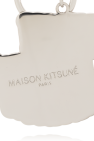 Maison Kitsuné Keyring with logo