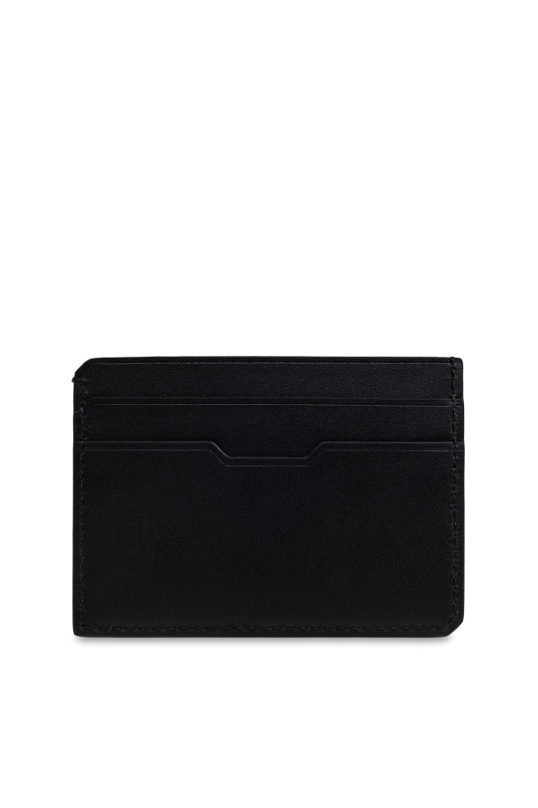 Lanvin Funda de tarjetas de cuero