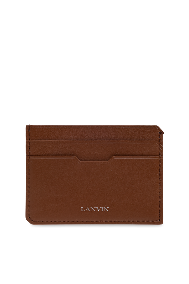 Leather card holder od Lanvin