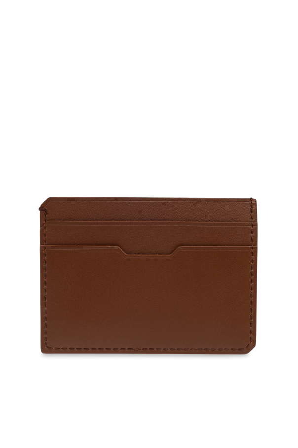 Lanvin Funda de cuero para tarjetas