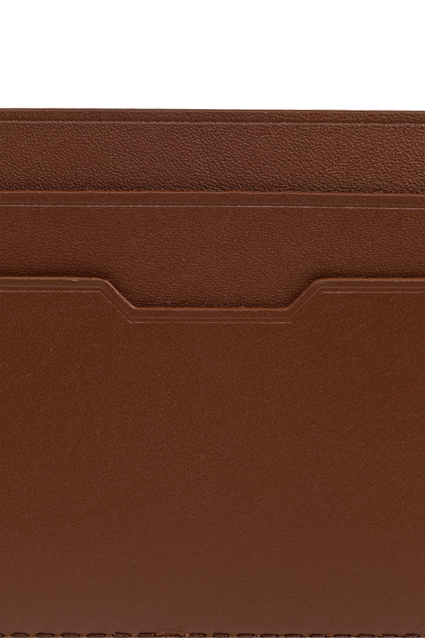 Lanvin Funda de cuero para tarjetas