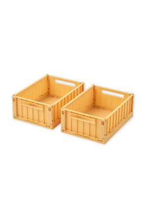 Two "‘Weston’" storage boxes