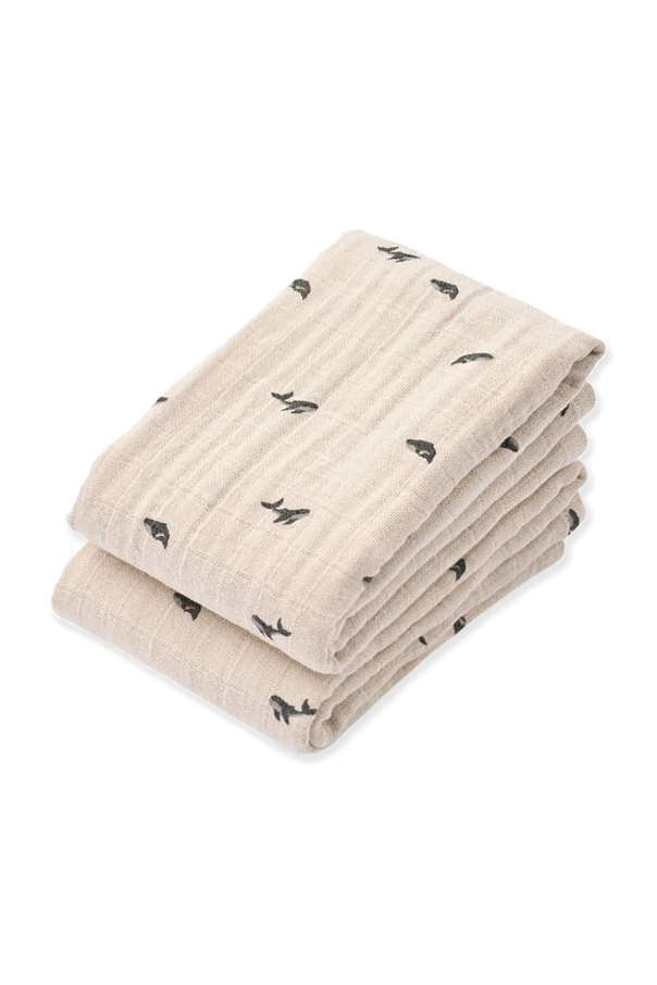 Two-pack of muslin cloths od Liewood