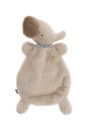 Elephant-shaped cuddly toy