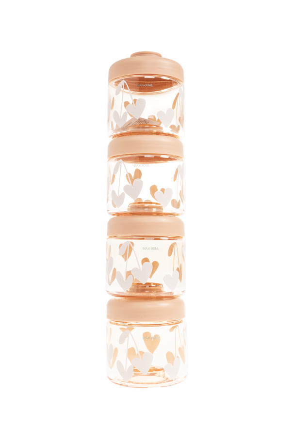 Liewood Set of four food storage boxes "Dominique"